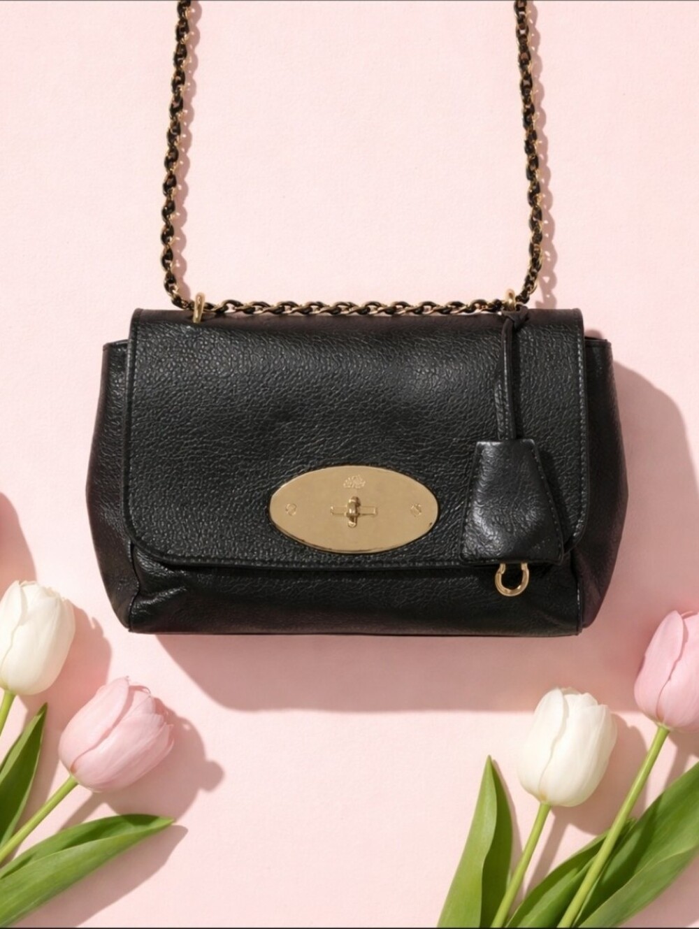 Pre-owned Mulberry Small Lily Black